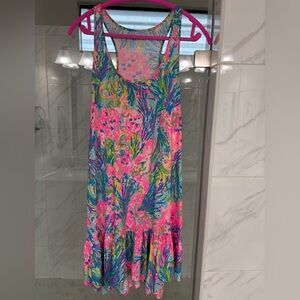 Vibrant Lilly Pulitzer dress, size medium